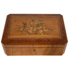 Antique 19th Century French Inlaid Box