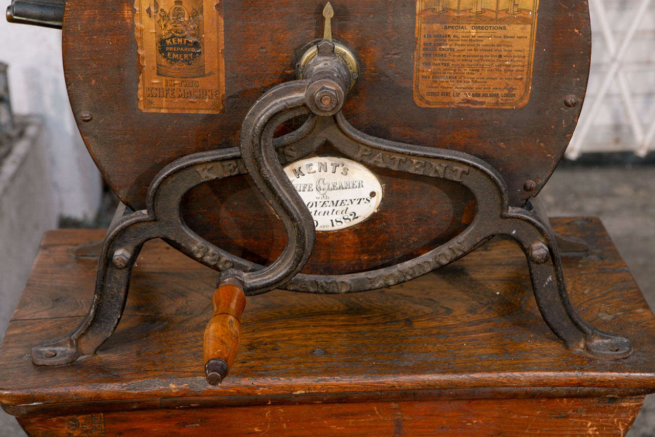 19th Century English Knife Sharpener For Sale at 1stDibs antique