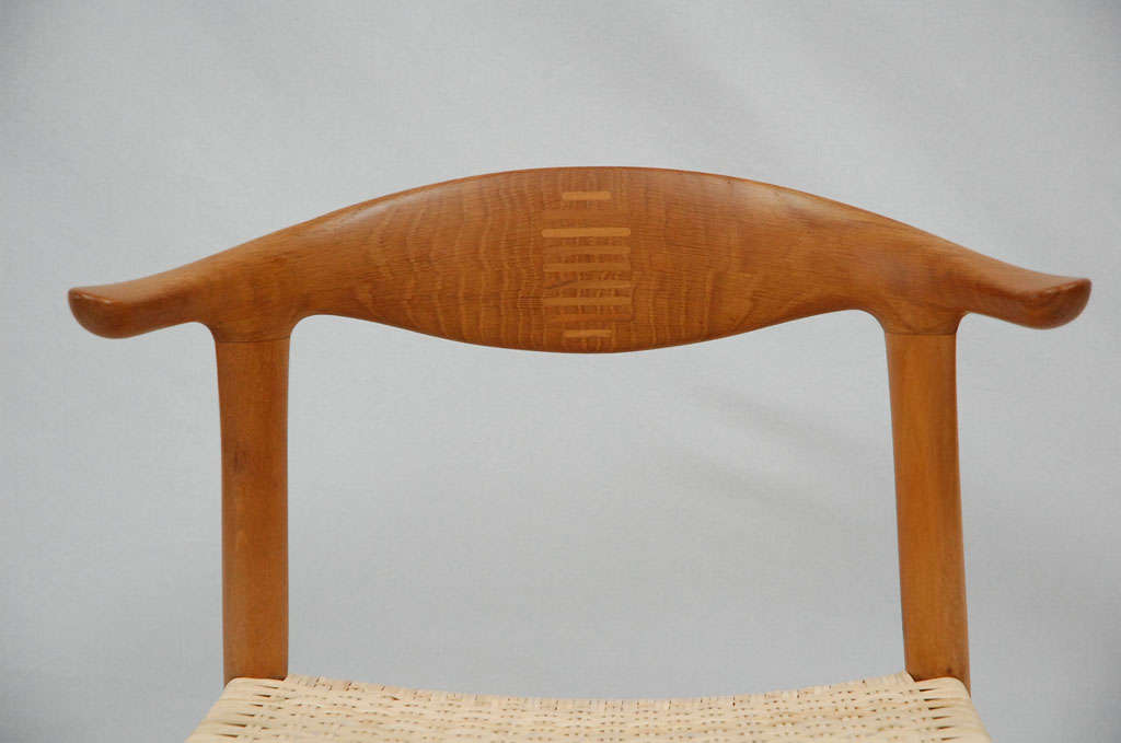 Mid-20th Century 4 Hans Wegner Cow Horn Chairs