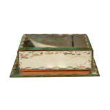 C. 1930 French Mirrored Cigarette Box