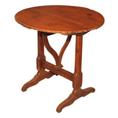 French Wine Tasting Table