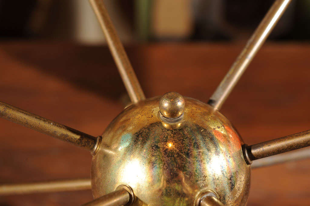 Petite Vintage Sputnik Chandelier 1