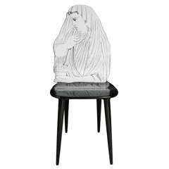 A "Quattro stagioni- Inverno" Chair by Atelier Fornasetti