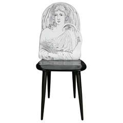 Vintage A "Qattro Stagioni- Estate" Chair by Atelier Fornasetti.