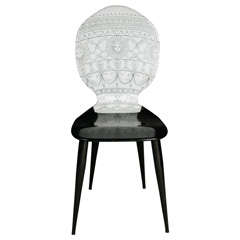 Vintage A "Mongolfiera" Chair by Piero Fornasetti.