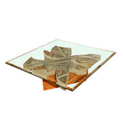 Contemporary artist Laddie John Dill Coffee Table