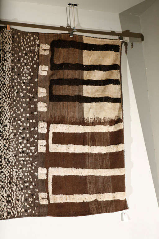 Wool Vintage Moroccan Tribal Rug For Sale