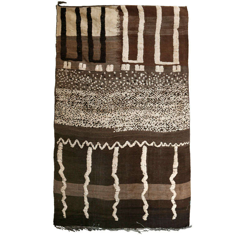 Vintage Moroccan Tribal Rug For Sale