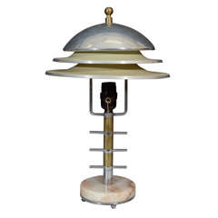 Art Deco Modernist Table Lamp Art Deco Modernist Table Lamp