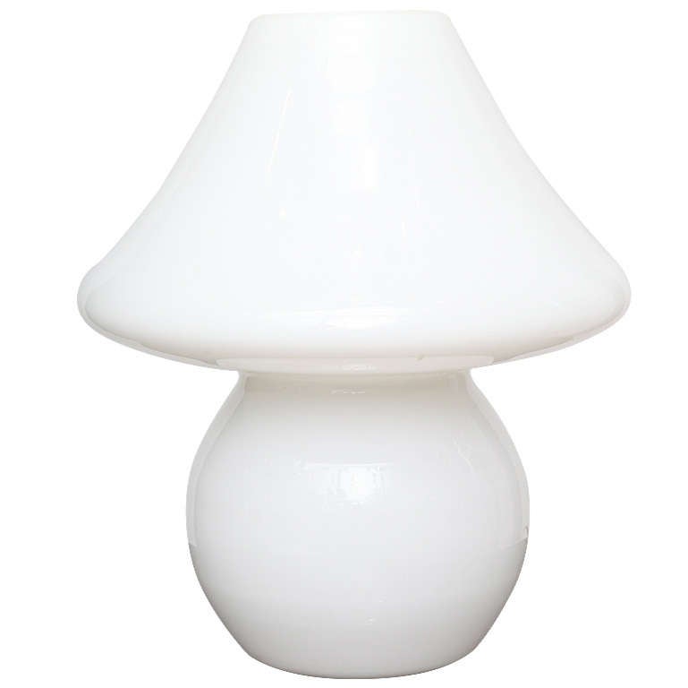 Sculptural Modernist "Mushroom" Table Lamp