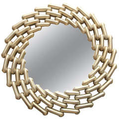 Jewelry Link Design Round Mirror