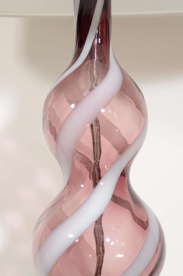 20th Century Murano Glass Lamp