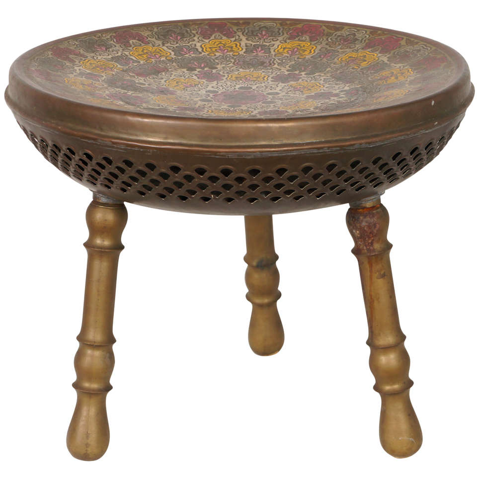 Wonderful Bronze Stool, Seat or Warmer For Sale
