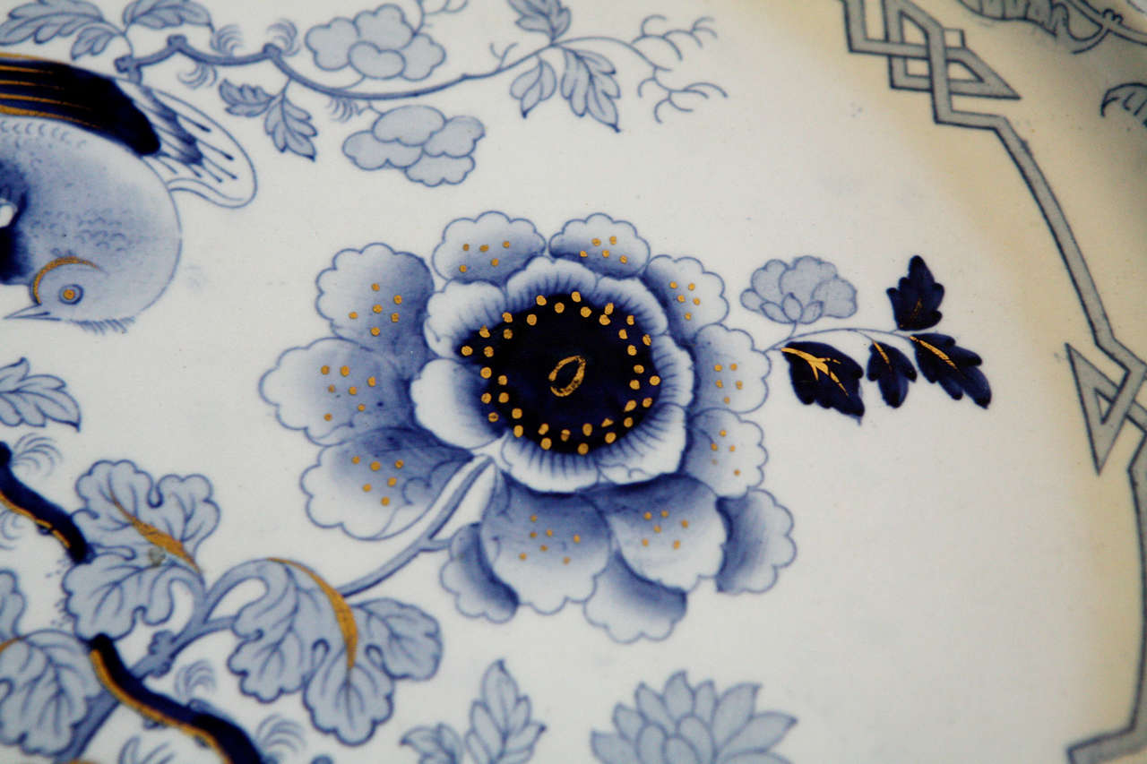 English Ironstone Platter In Good Condition In Nashville, TN