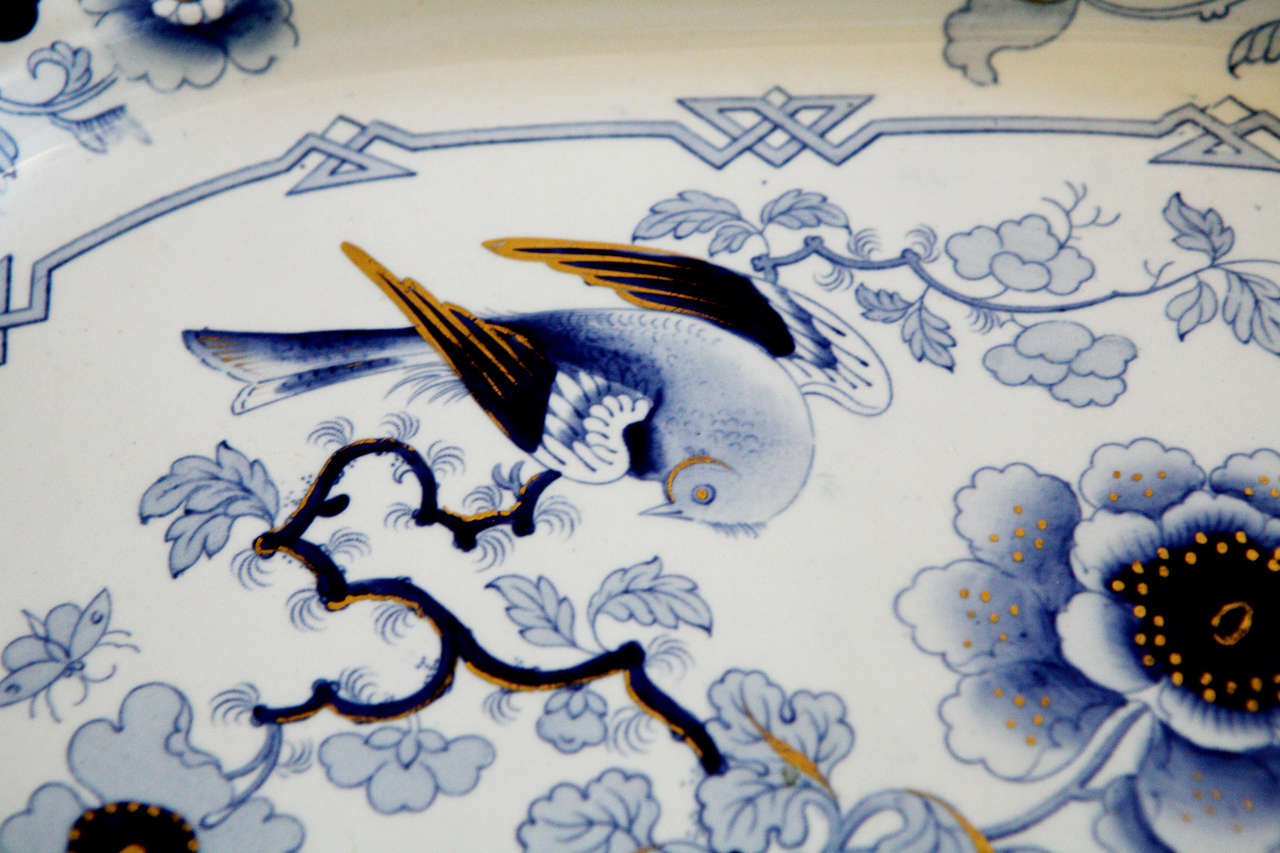 19th Century English Ironstone Platter