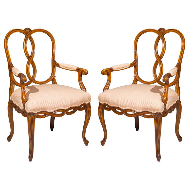 Pair Louis XVI Style Chairs