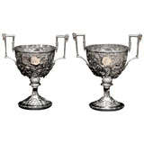 Pair of  Baltimore Sterling Double Handled Cups