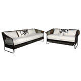 Outdoor Sofa and Loveseat from Lee Woodard