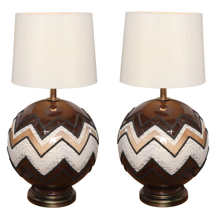 70's Glass Globe Table Lamps For Sale at 1stDibs lamps from the 70's