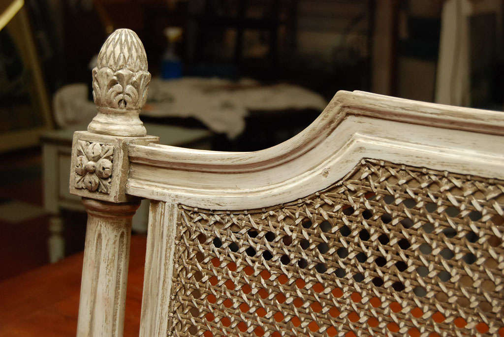 Louis XVI Style Headboard In Good Condition In Sheffield, MA