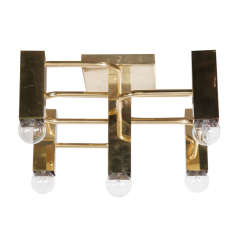 Vintage Brass Ceiling Light