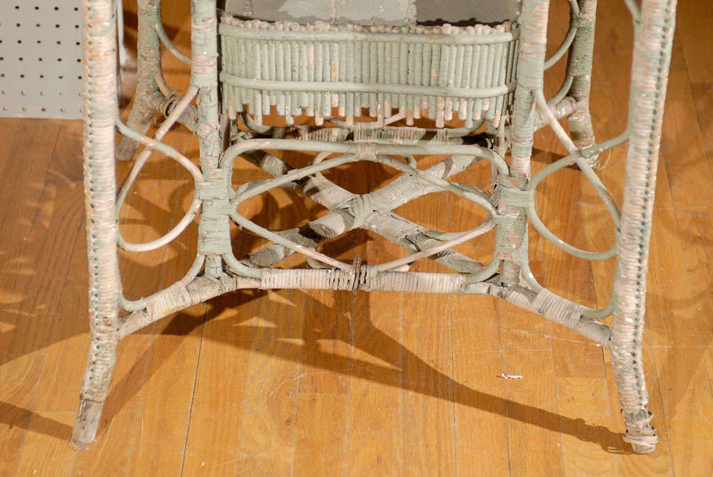 American Rattan Table c. 1890s by Wakefield Rattan Co. 3