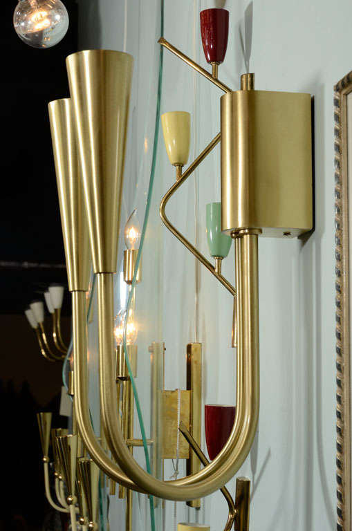 Sconces by Ugo Pollice 1939, Two pair available In Good Condition In New York, NY