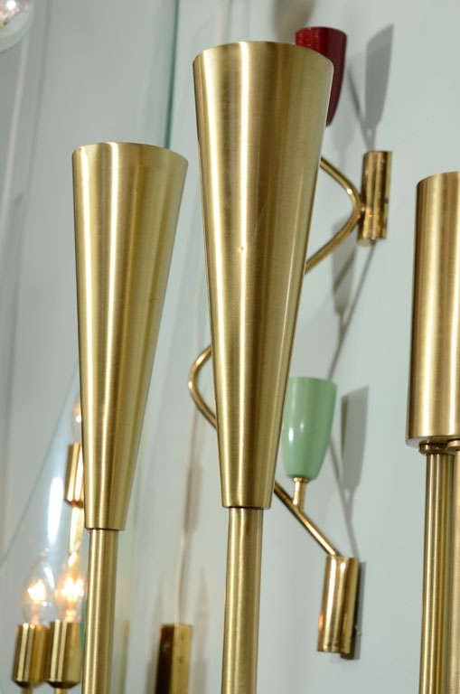 Mid-20th Century Sconces by Ugo Pollice 1939, Two pair available