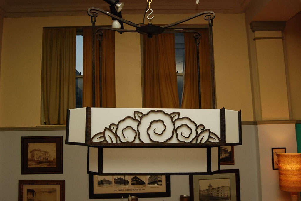 French iron Hanging Fixture