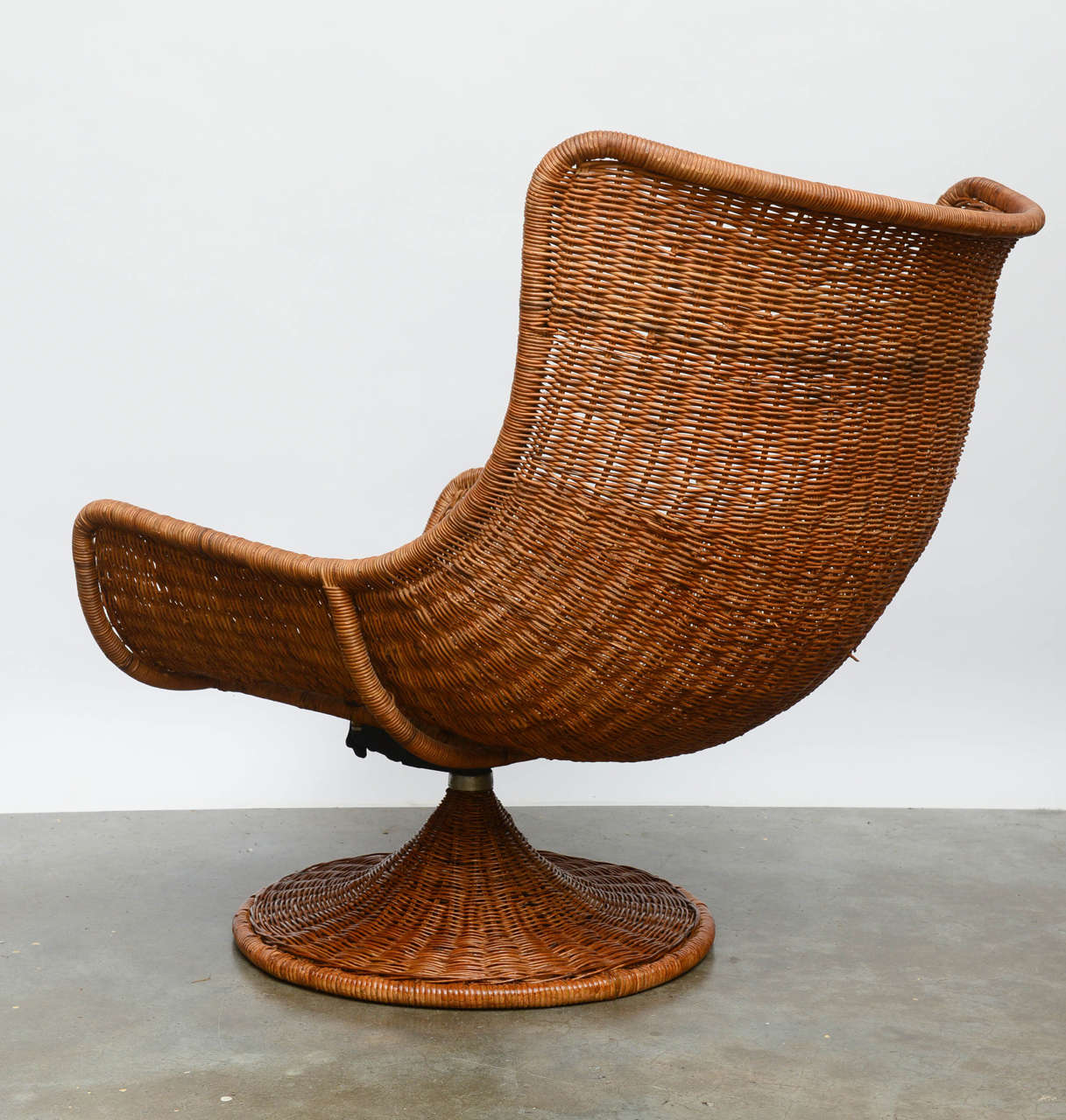 American Moderne Wicker Chair