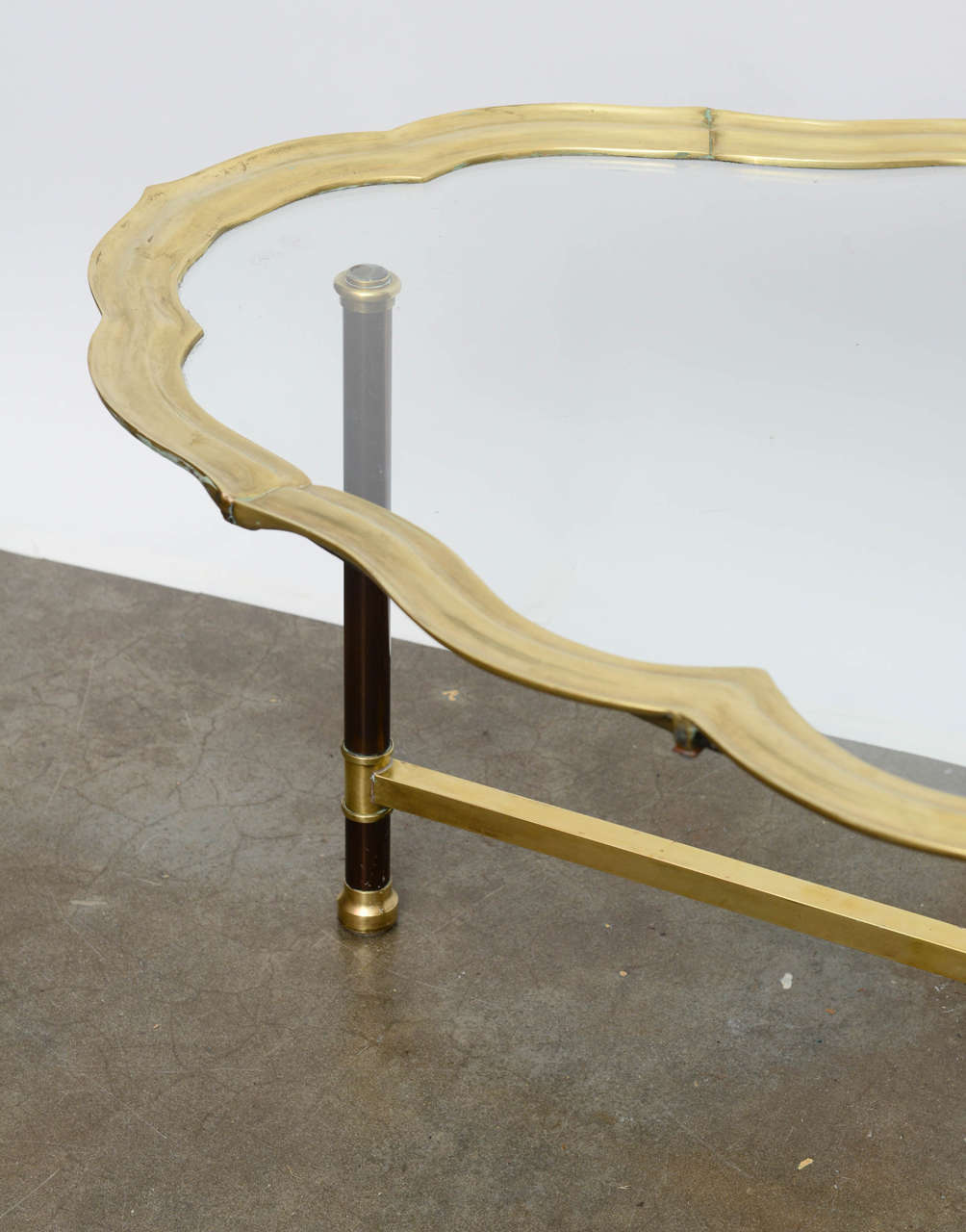 American Brass Cocktail Table