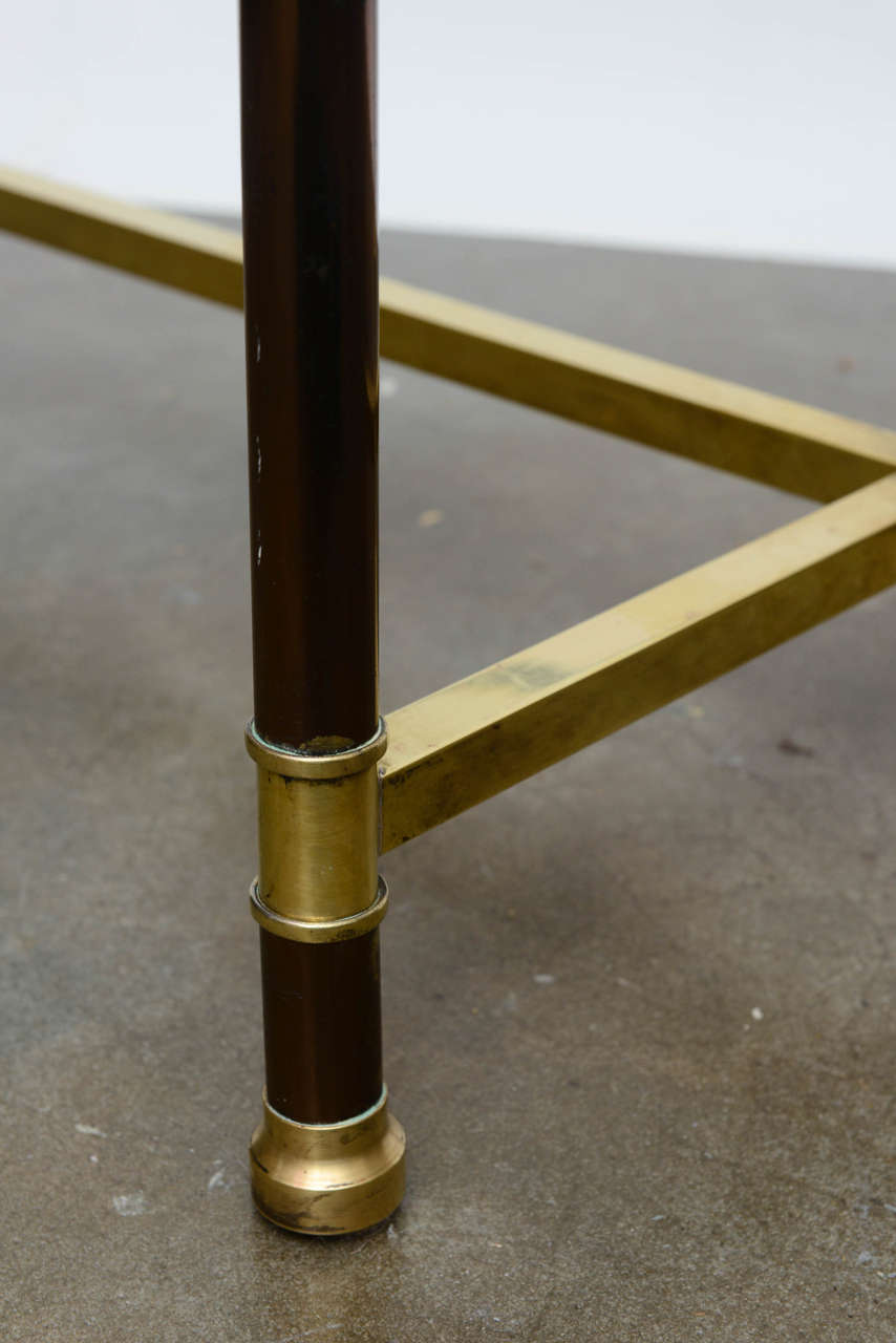Late 20th Century Brass Cocktail Table