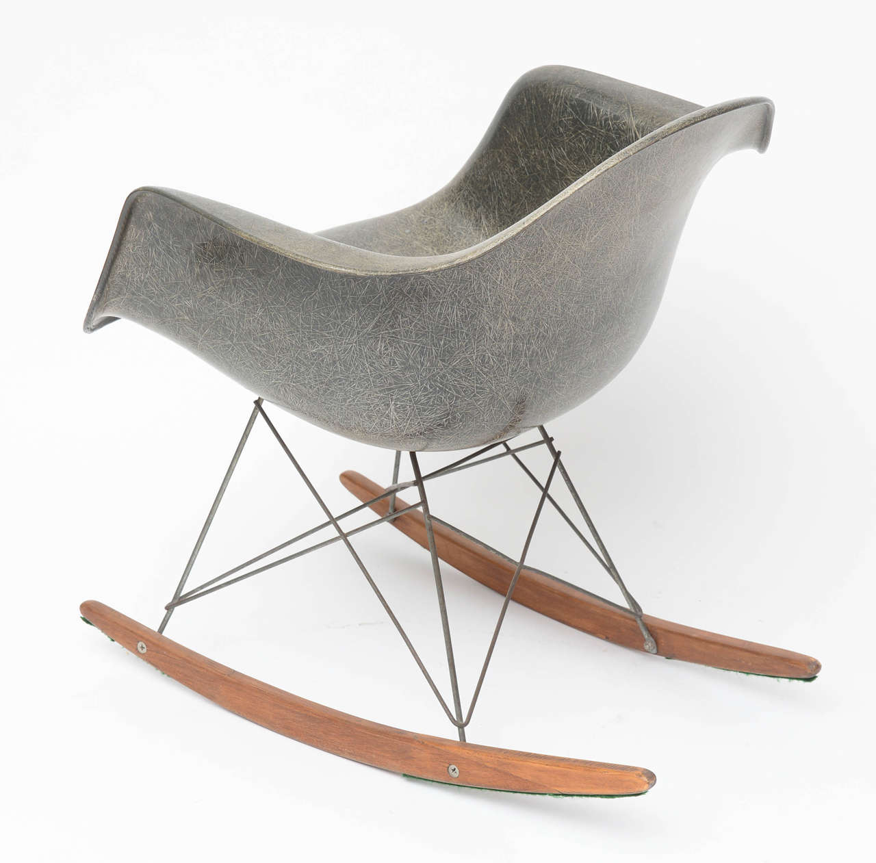 Charles and Ray Eames Rocker Chair In Good Condition In West Palm Beach, FL
