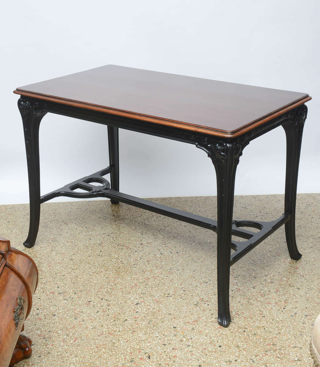 Early 20th Century Art Nouveau Table or Desk, circa 1930 For Sale