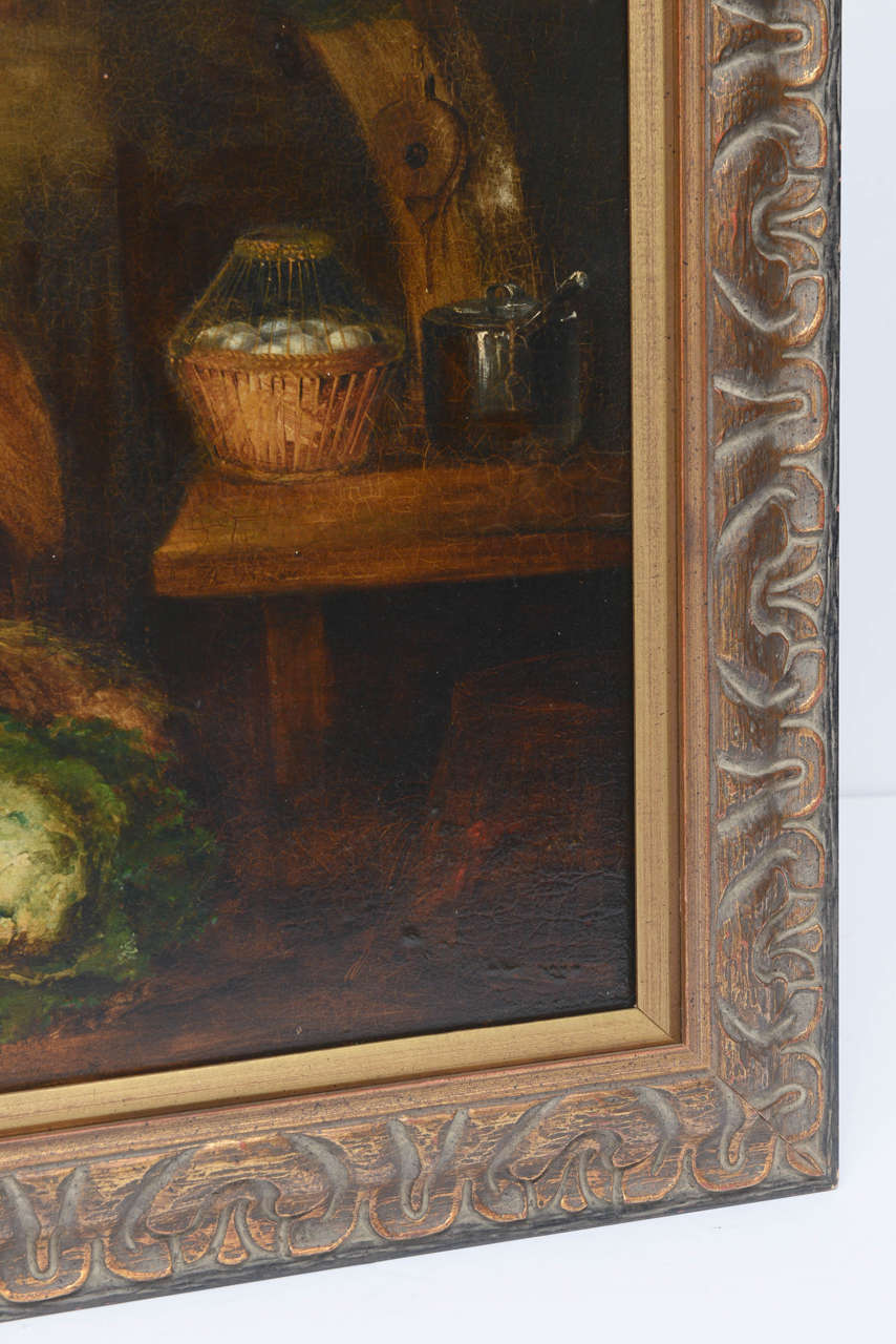 Oil on Panel, Dutch, 19th Century In Good Condition For Sale In West Palm Beach, FL