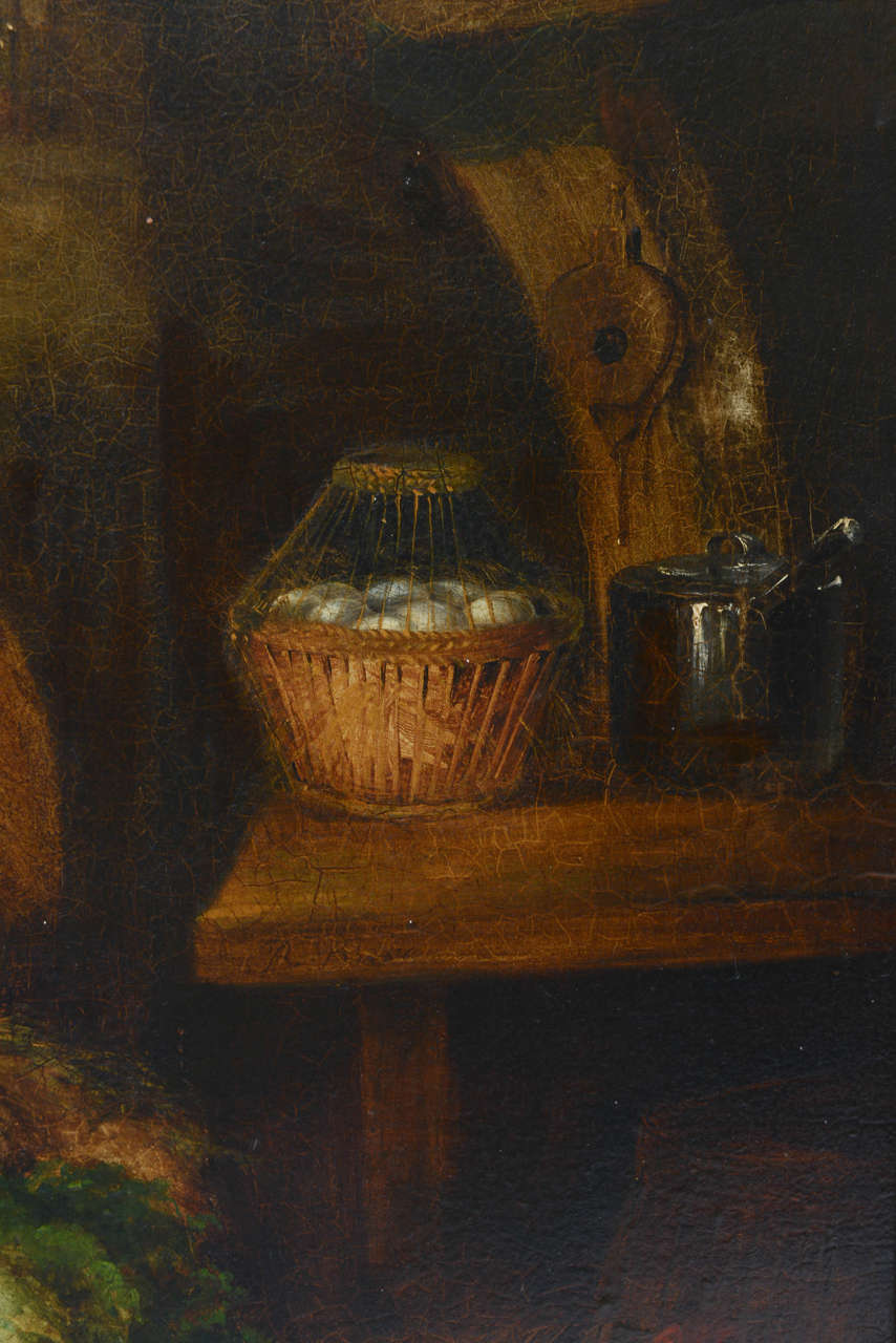 Oil on Panel, Dutch, 19th Century For Sale 3
