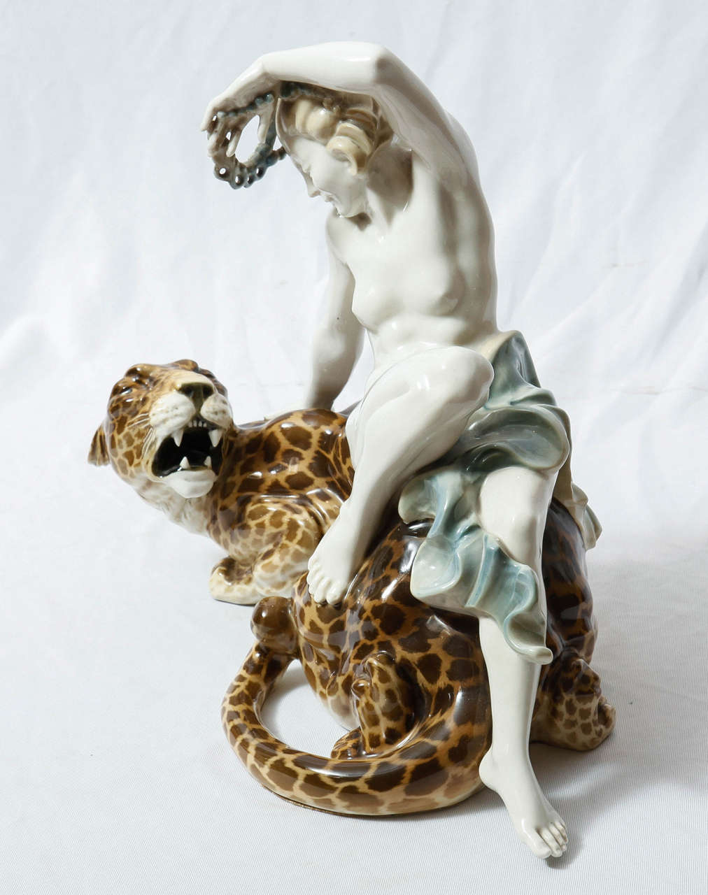 Polychromed Karl Tutter for Hutschenreuther - Porcelain figure