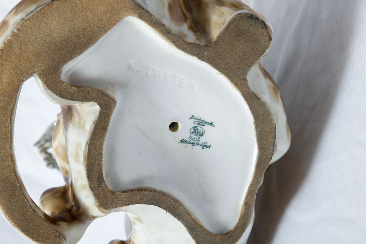 Karl Tutter für Hutschenreuther – Porzellanfigur im Zustand „Hervorragend“ in Brussels, BE