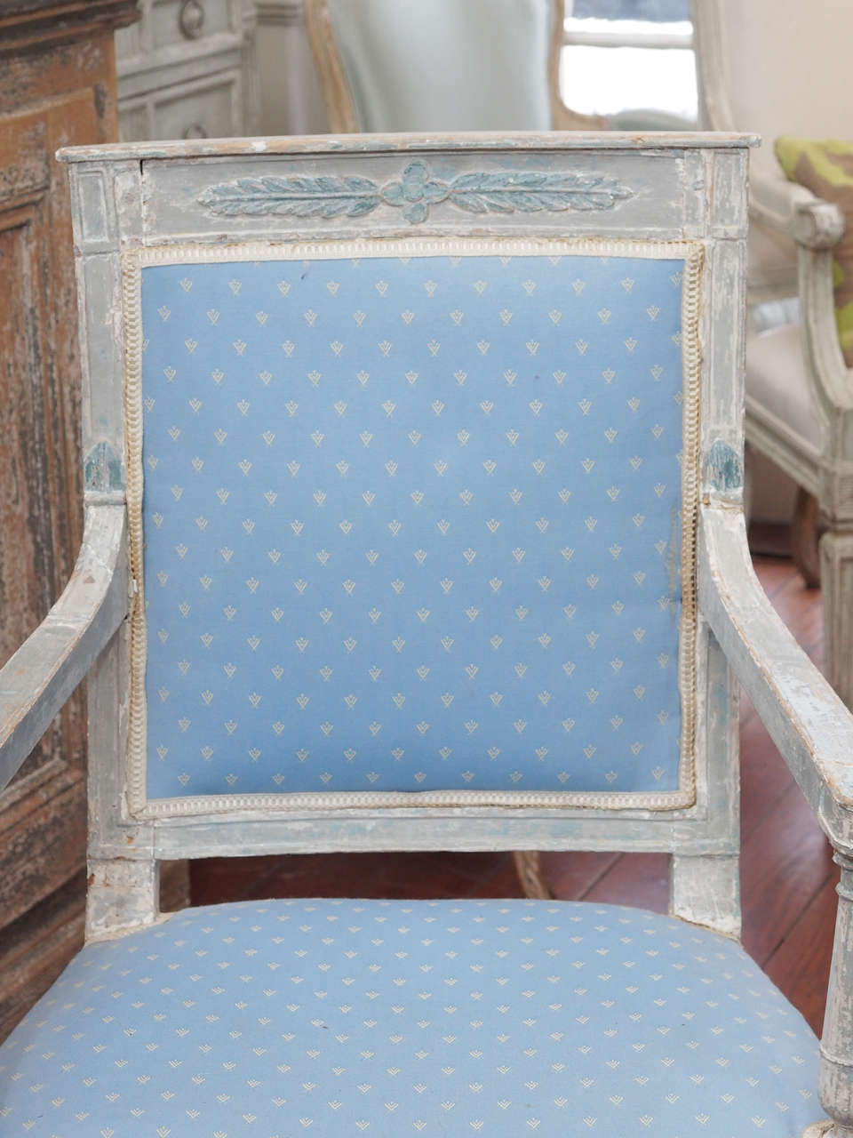 French Pair of  Directoire Fauteuils