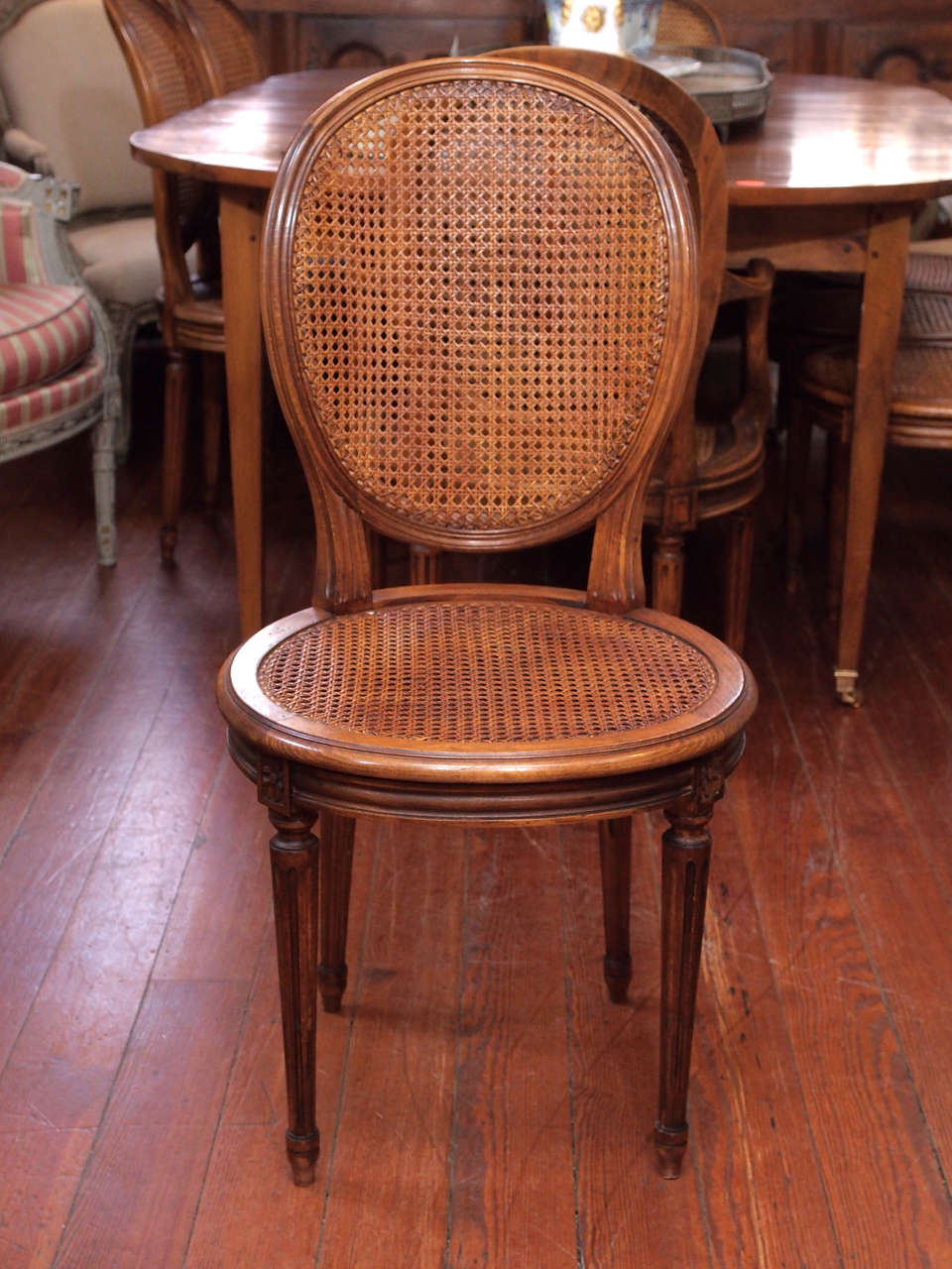 Set of Ten 19th Century Dining Room Chairs 3