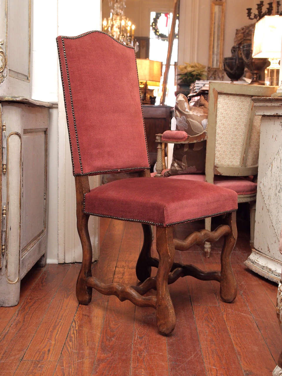 Set of Eight Mouton Dining Room Chairs In Excellent Condition In New Orleans, LA