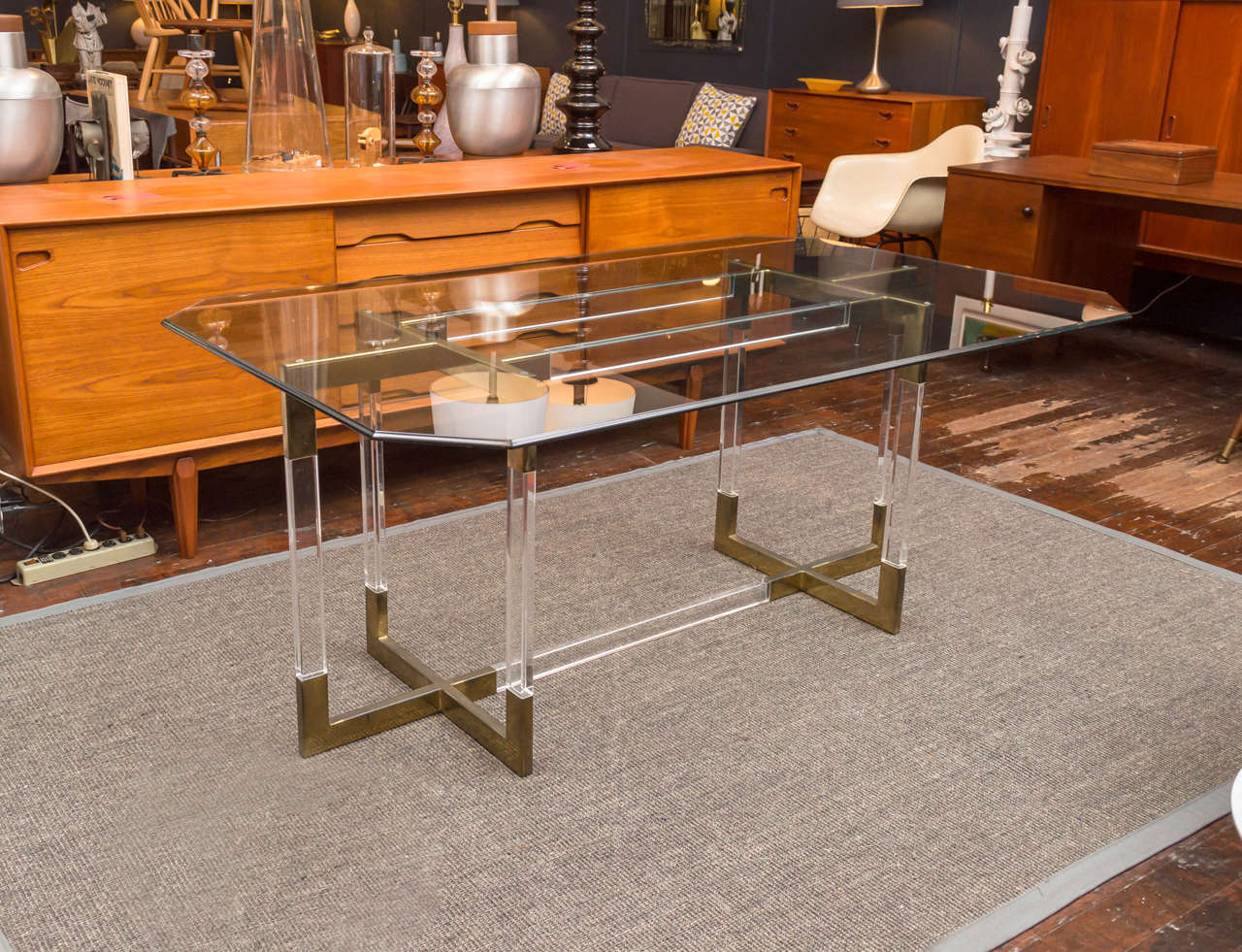 Charles Hollis Jones design dining table from his 