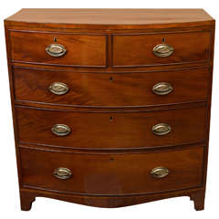 1805 Regency Bow Front Chest