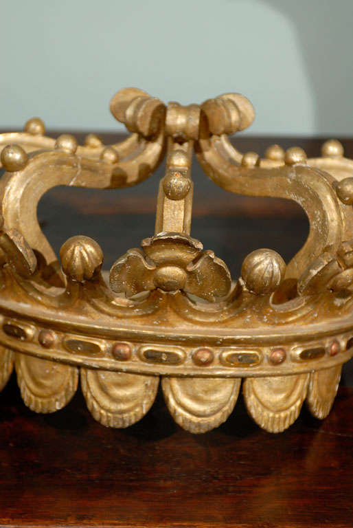 Gilded Italian Crown - SOLD 1