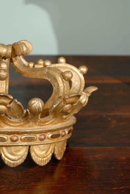 Gilded Italian Crown - SOLD 2