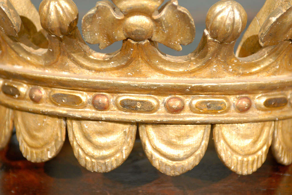 Gilded Italian Crown - SOLD 4