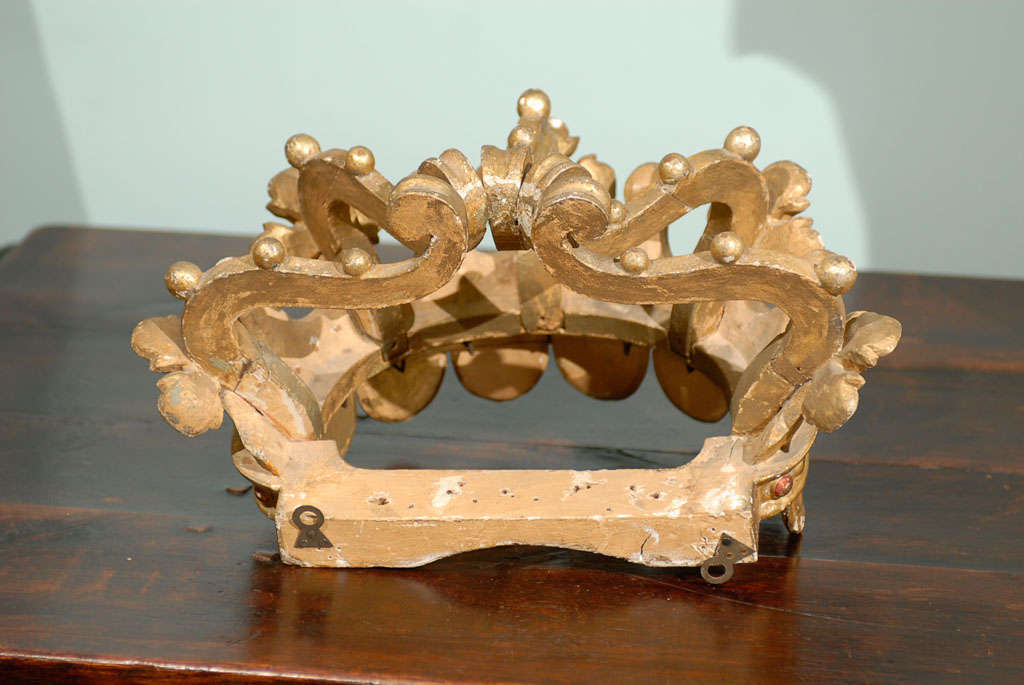 Gilded Italian Crown - SOLD 5