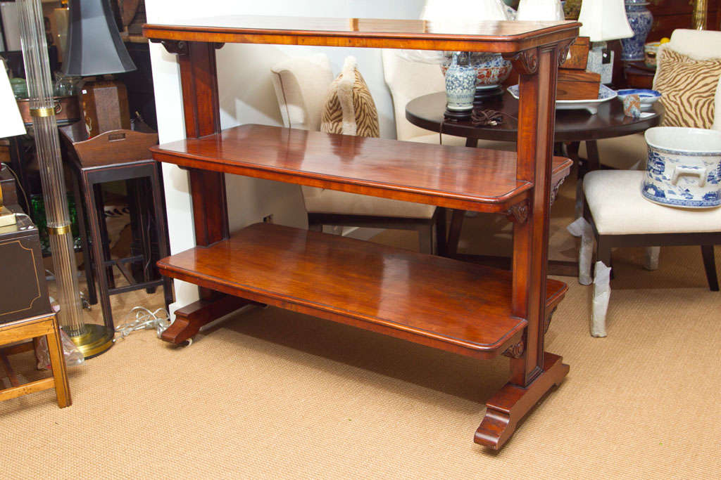 Large 19th Century Cherry Wood Server