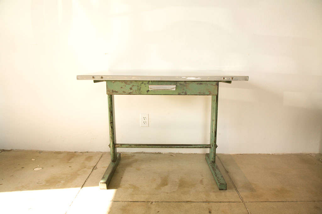 Jean Prouve Cite Desk & Standard Chair