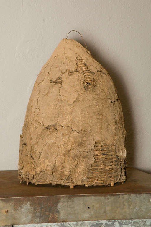 Clay Antique Bee Skeps From Belgium